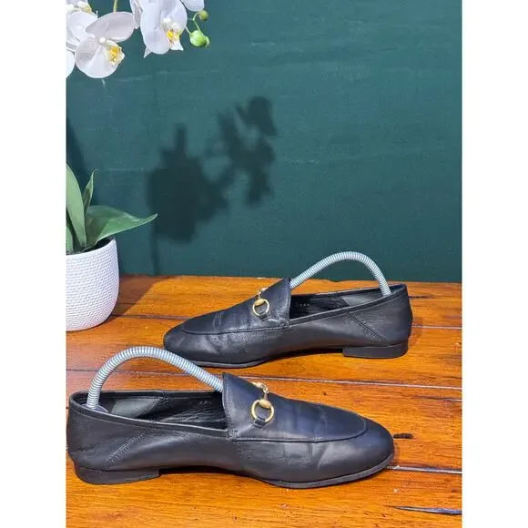 Vintage Gucci horse bit  leather loafers size 39.5 euro - Picture 4 of 9